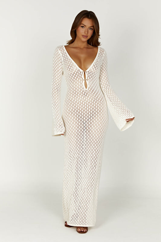 Bella | Crochet Maxi Dress