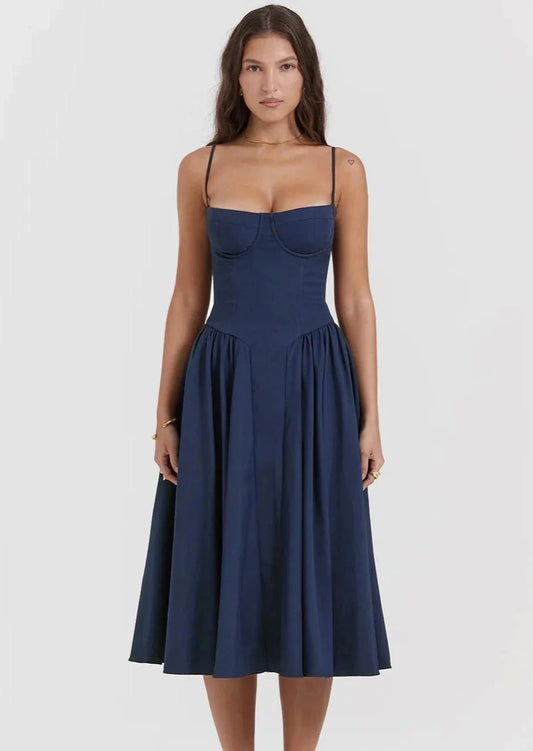 Amy | Corset Sun Dress