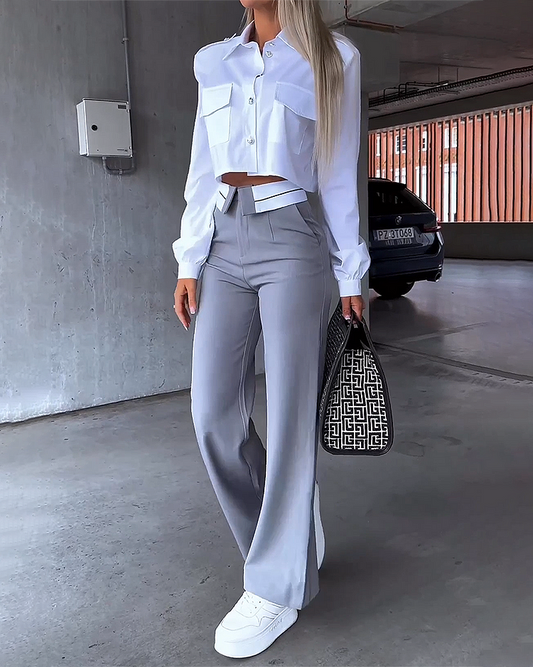 Amy | Lapel Two-Piece Suit